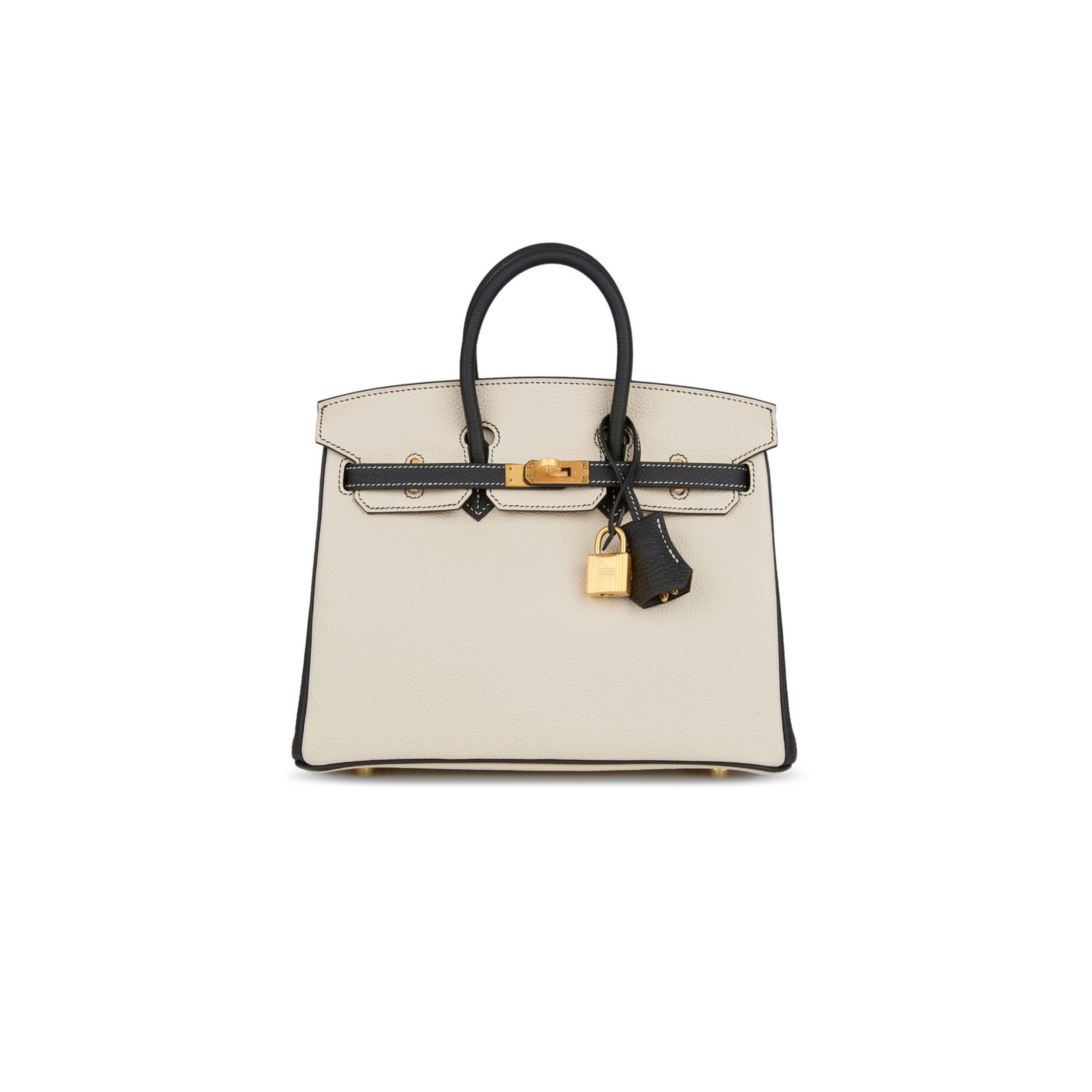 HERMES BIRKIN 25 TOGO BRUSHED GOLD HARDWARE (25*20*13cm)